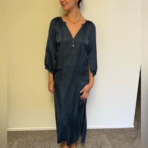 Cali dreaming navy fez dress